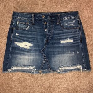 American Eagle jean skirt